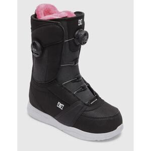 DC Women's Size 5 Black/White/Pink Lotus 2023 Boa Tech Snowboard Boots BR4-4